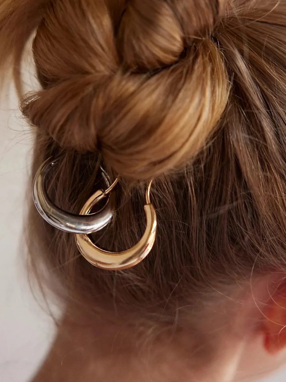 Free People Careless Whisper Hair Pin in Round Gold | NWT